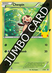 JUMBO Chespin XY01 - First Partner Pack Promo